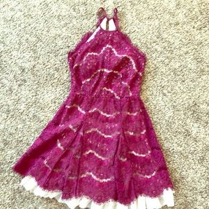 Sleeveless mini dress